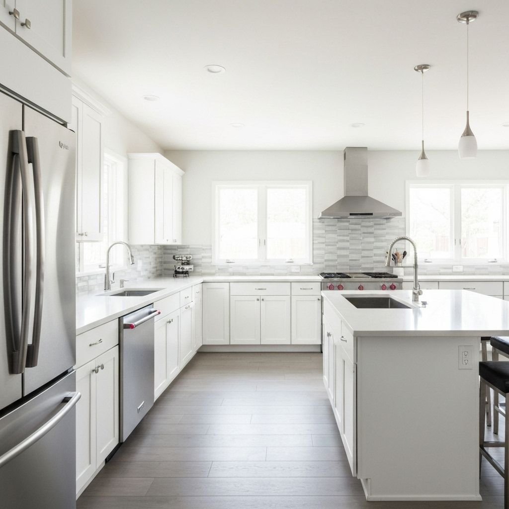 Modern Minimalistic Kitchen in Gorakhpur - Interiorji